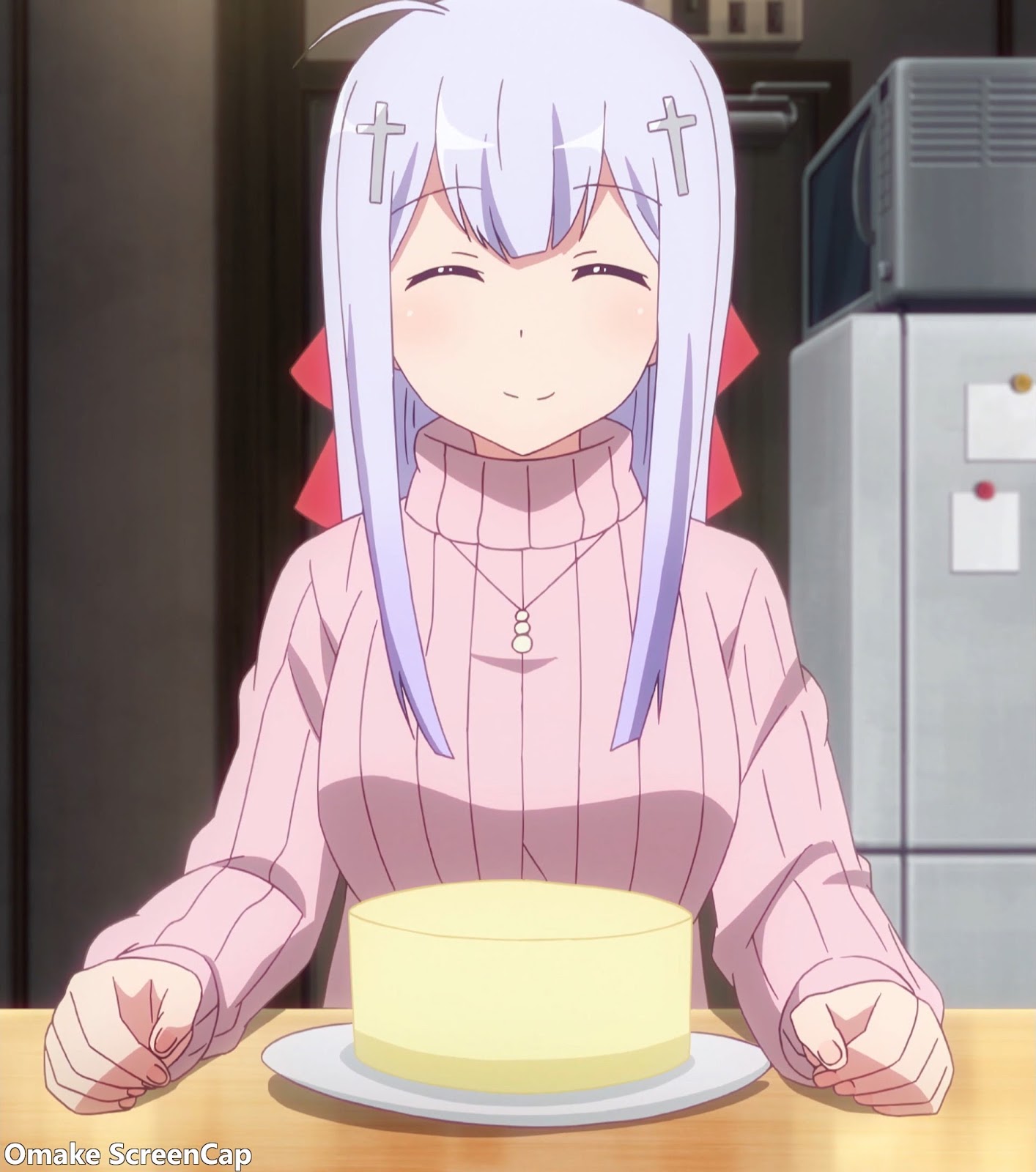 Joeschmo's Gears and Grounds: Omake Gif Anime - Gabriel DropOut - Episode 9  - Raphiel Vignette Merry Christmas