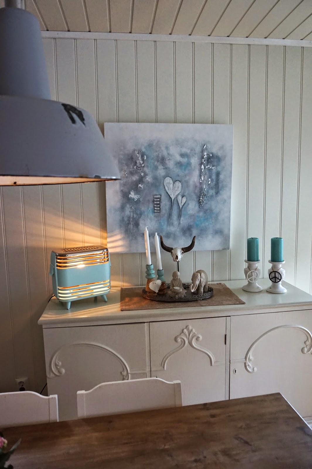 Hobbyvimsa: diy en gammel elektriskovn blir lampe.
