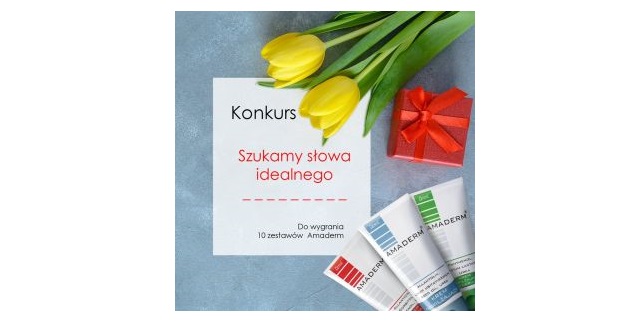 Wygraj zestaw kosmetyków Amaderm Konkurs