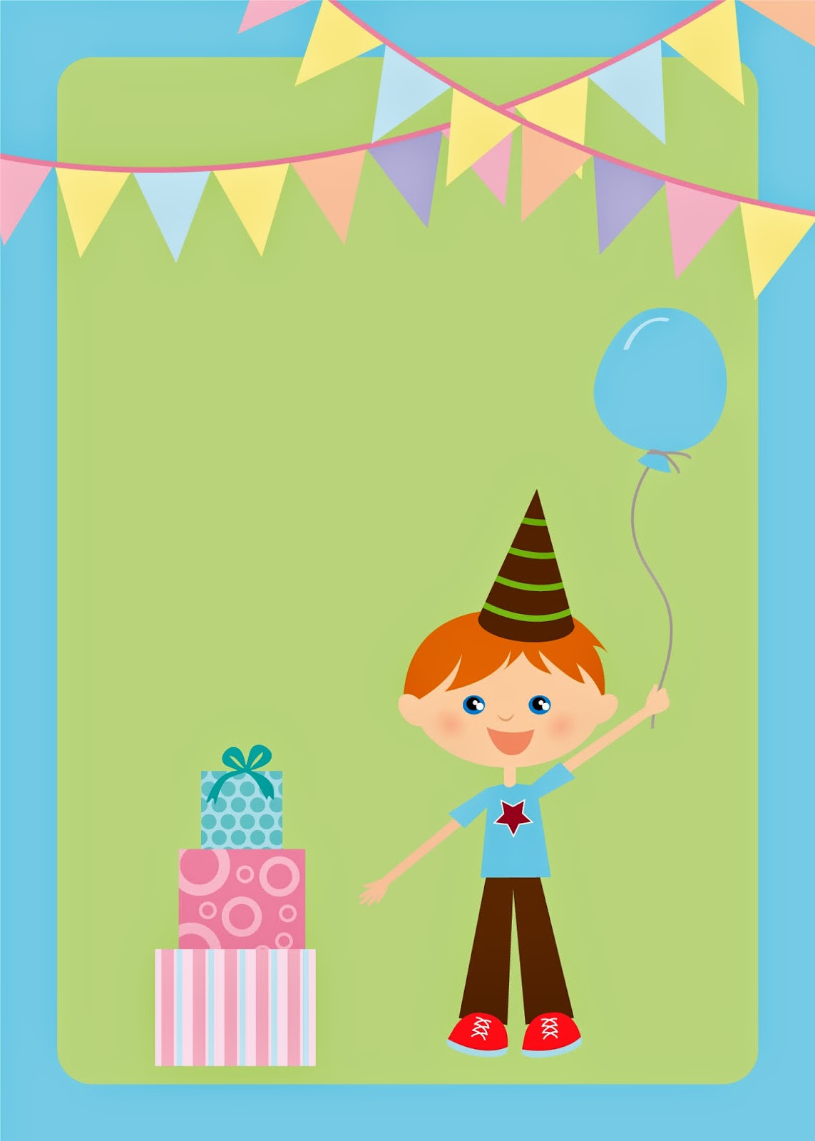 Invitaciones para Fiesta de Cumpleaños de Niños para Imprimir Gratis. -  Ideas y material gratis para fiestas y celebraciones Oh My Fiesta!