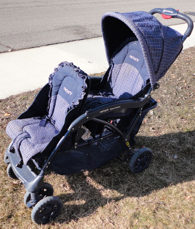 Provo Yard Sales SOLD! Carter's Deluxe Tandem Stroller 30