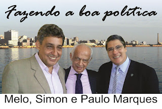 Melo, Simon e Paulo Marques PMDB