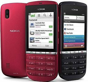 Nokia Asha 300 Touch and Type Mobile