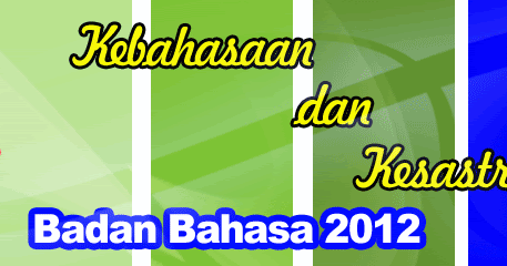 Hukmi99 Slogan Dan Lomba Di Bulan Bahasa Dan Sastra 2012