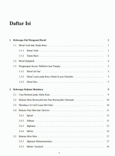 buku tajwid dan contohnya pdf
