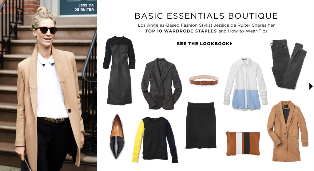 wak in closet: wardrobe staples