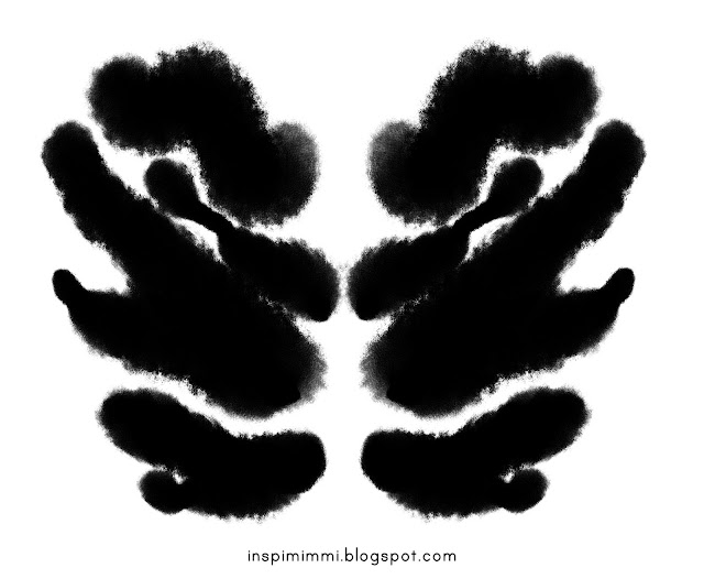A Rorschach inkblot / Rorschach-musteläikkä