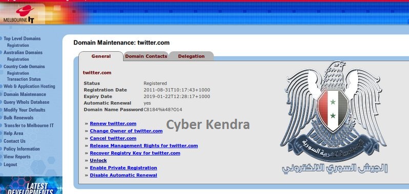 Melbourne IT Server hacked By Syrian Electronic Army: Affects Twitter, NY times, Huffington Post, hacked by Syrian Electronic Army, Melbourne IT server hacked, Syrian Electronic Army, twitter hacked by Syrian Electronic Army, hacked by SEA
