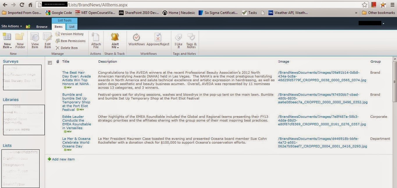 Consuming SharePoint List (SPList) Data in Windows 8 HTML/JS app ...