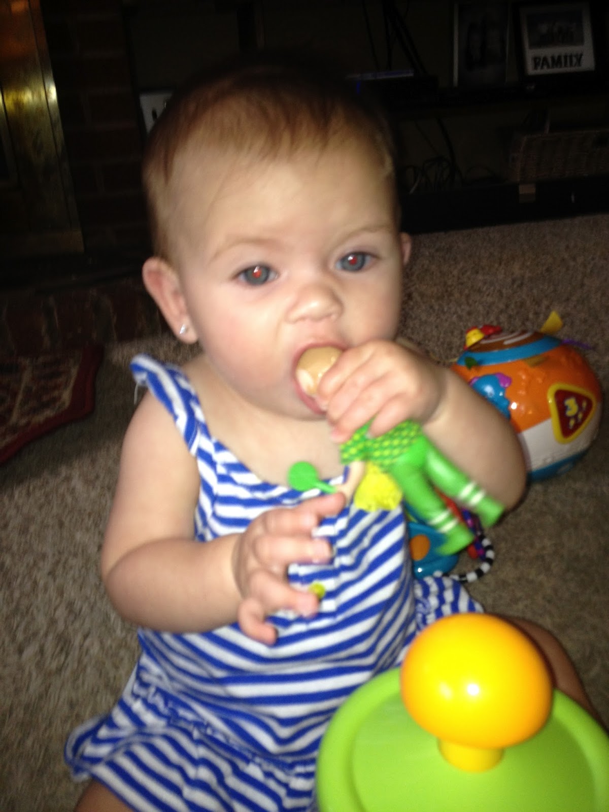 Partners In Blogging Why does she put everything in her mouth?