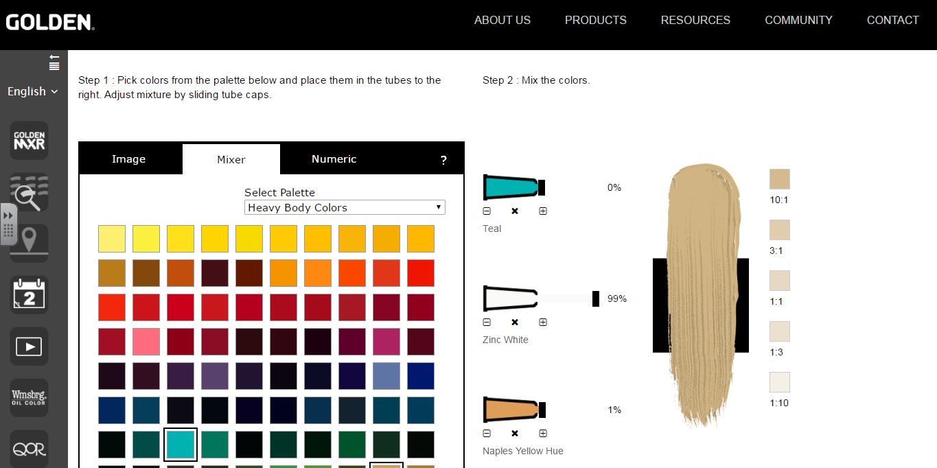 The Crayon Lab Color Mixing Guide