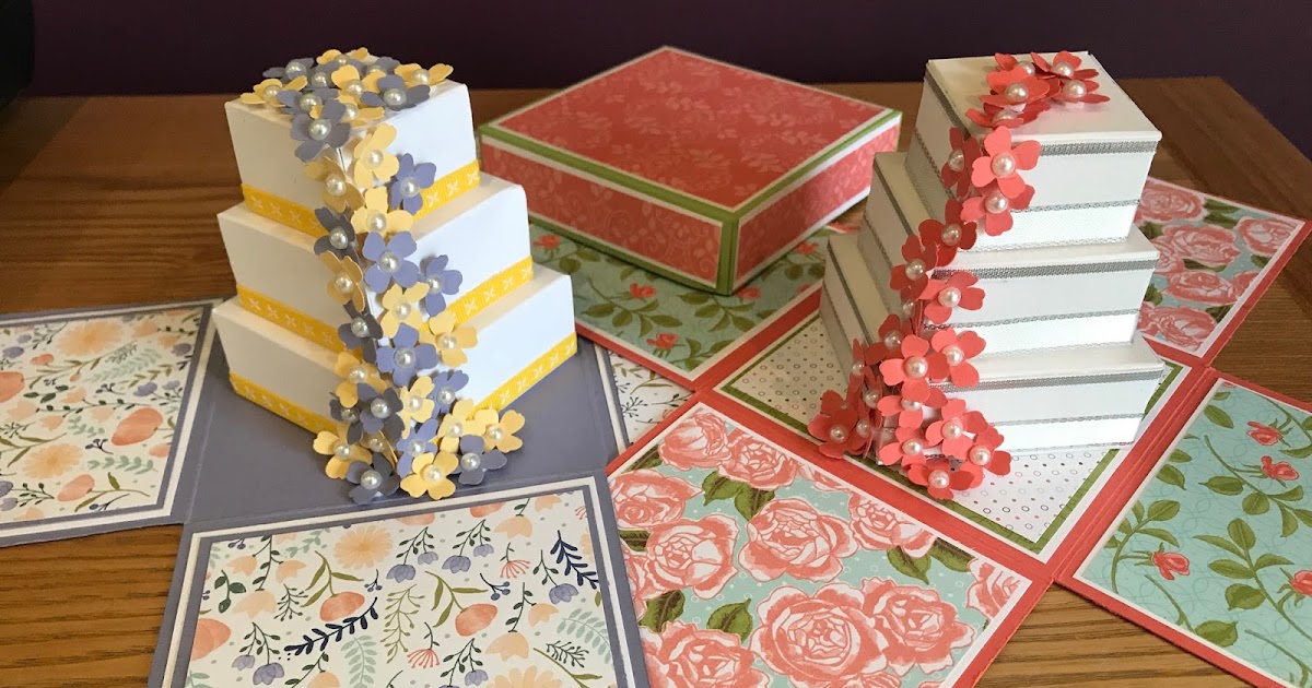 Explosion Boxes with Celebration Cakes