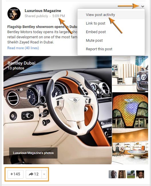 Google Plus Post Google Plus Post