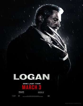 Poster Of Logan 2017 English 850MB HDCAM x264 Free Download Watch Online downloadhub.in