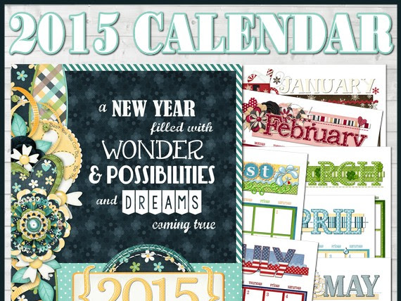 {NEW!} 2015 Flip or Clip Calendar