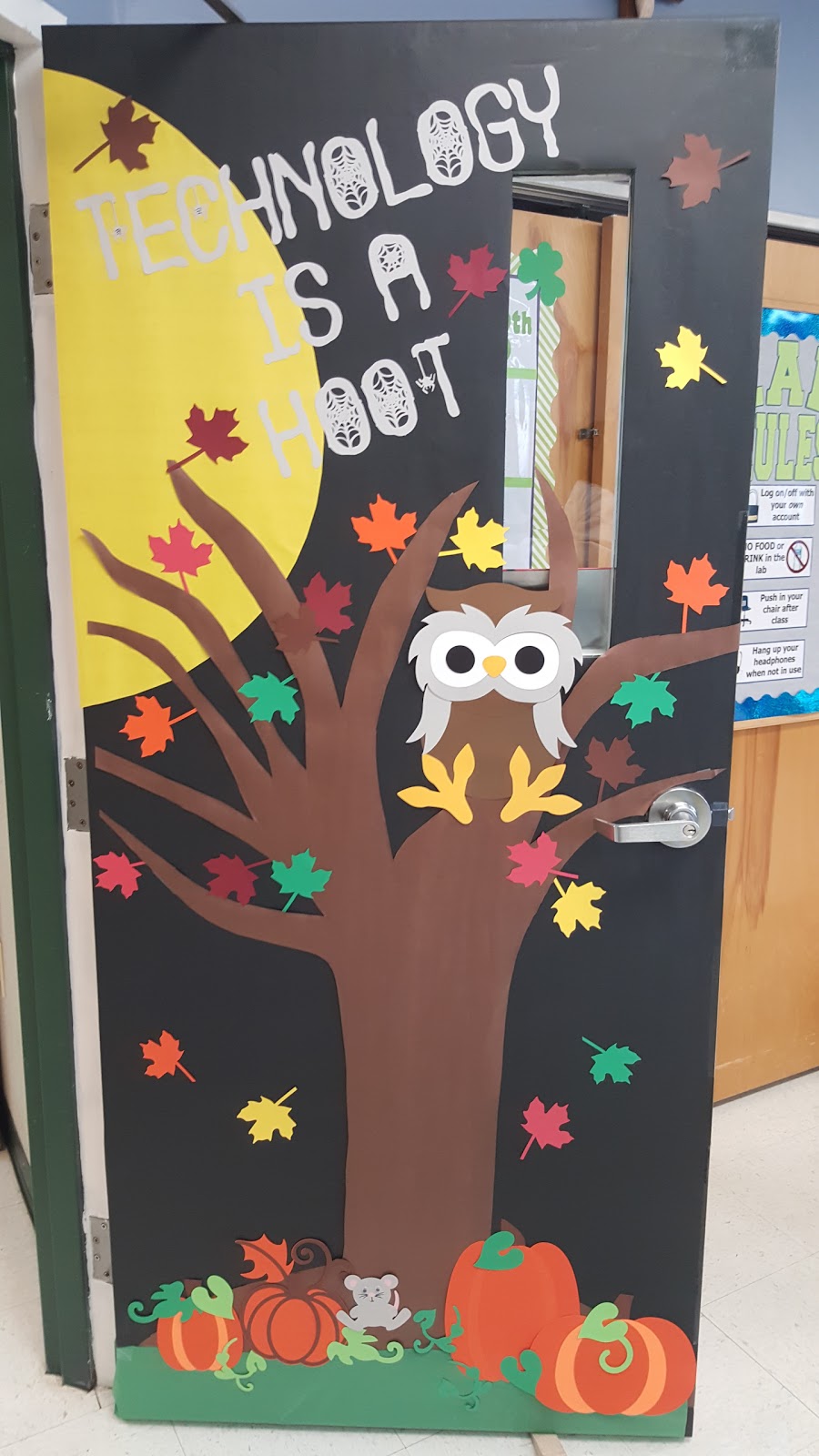 Computer Lab Door Decorations