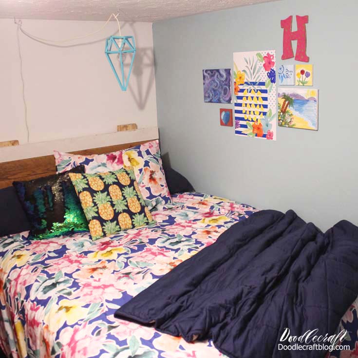 Teenage Girl Bedroom Ideas With Desk Space Diy