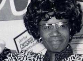 Shirley Chisholm in1972 she became the first major-party black candidate for President of the United States for the Democratic party.