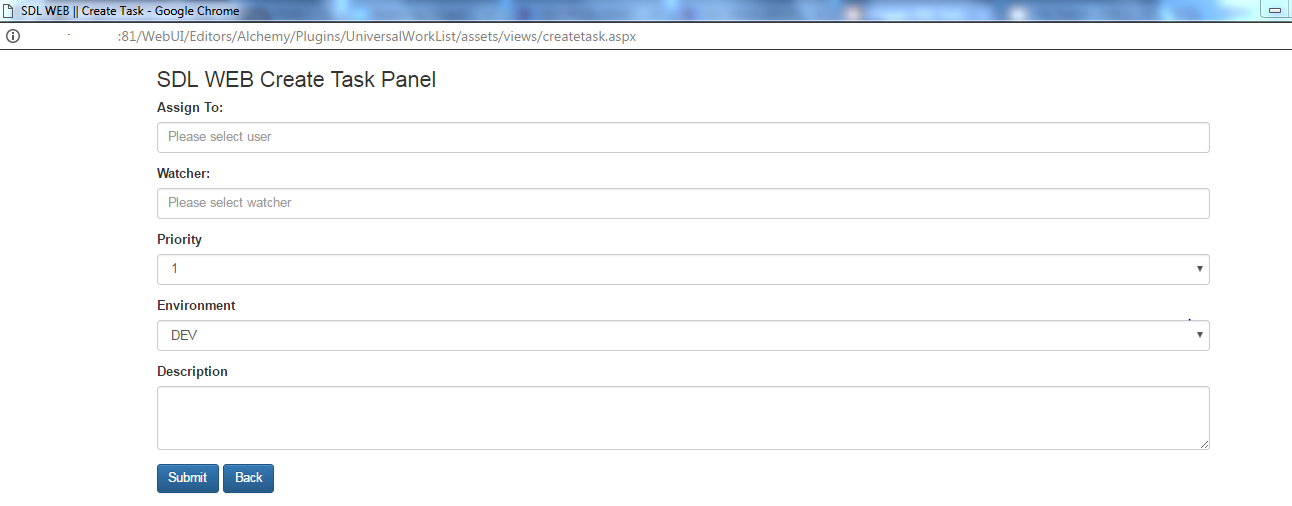 Hem's Blog Universal WorkList Alchemy Plugin for SDL WEB