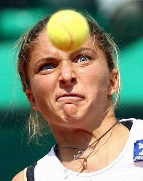 Funny awesome weird situations Funny tennis players