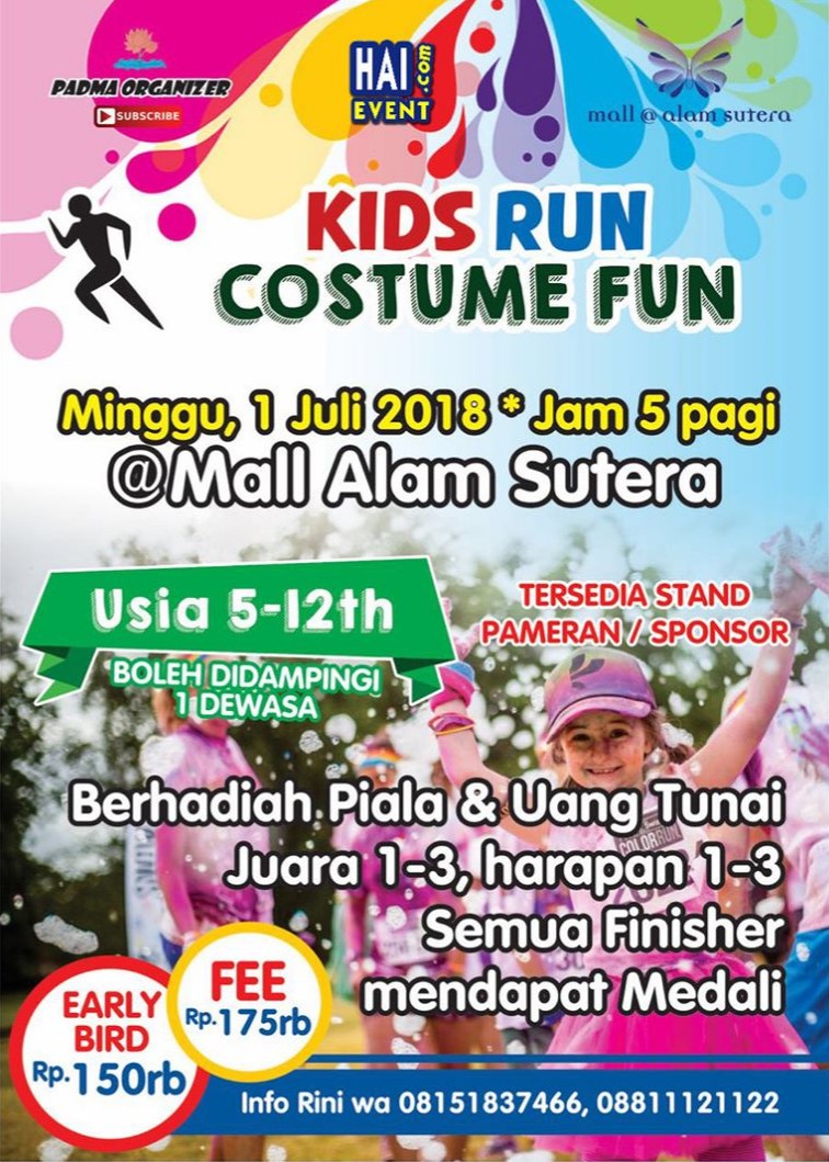 Kids Run Costume Fun â€¢ 2018