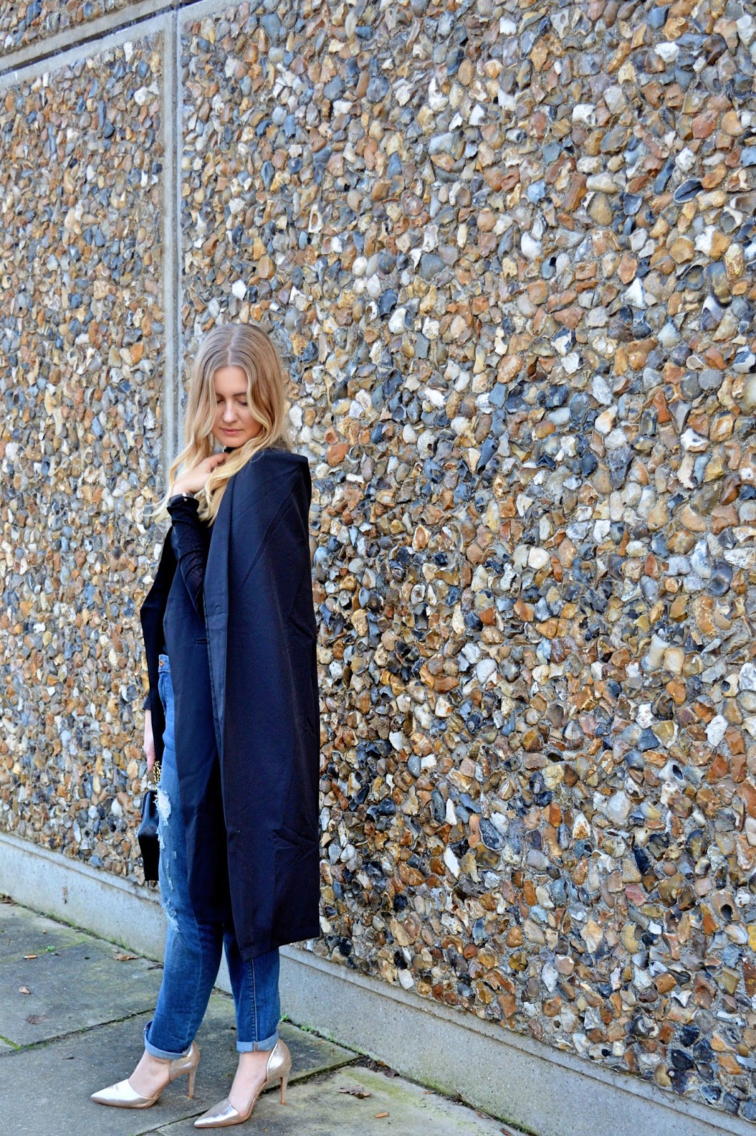 How to style a cape coat, UK fashion blog, fashion bloggers UK