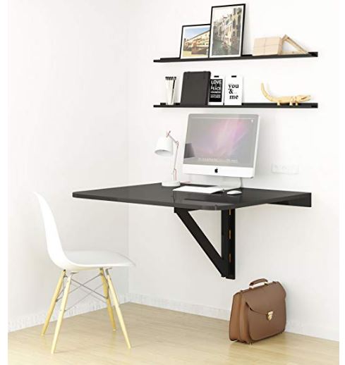 Fold up desk tables for small spaces