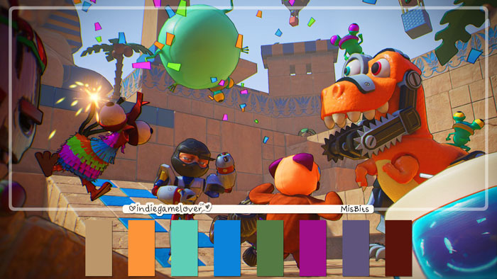 Indie Game Lover MisBits Palette