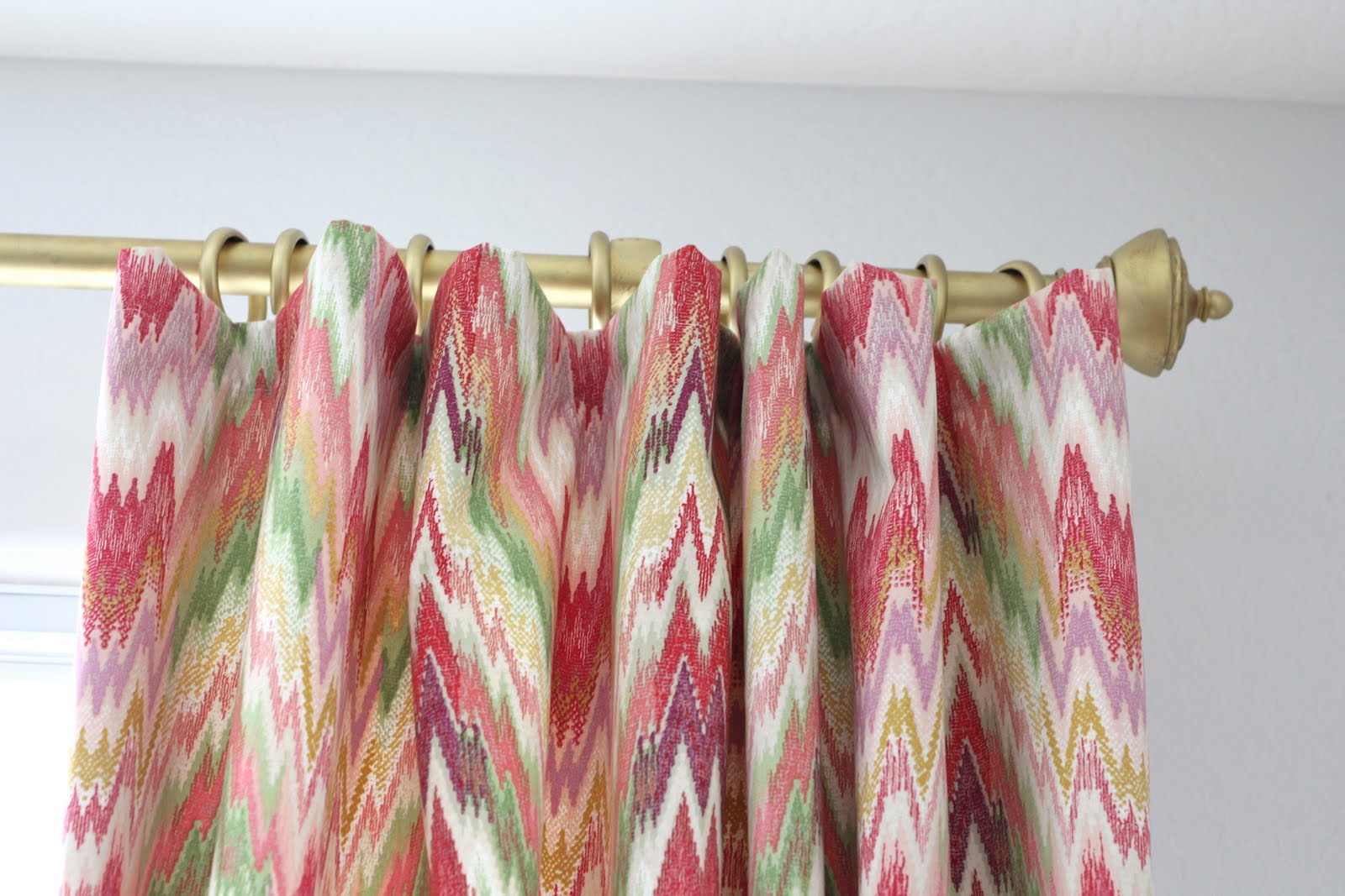 Natty by Design Short Curtains and a Pin Hook Tutorial