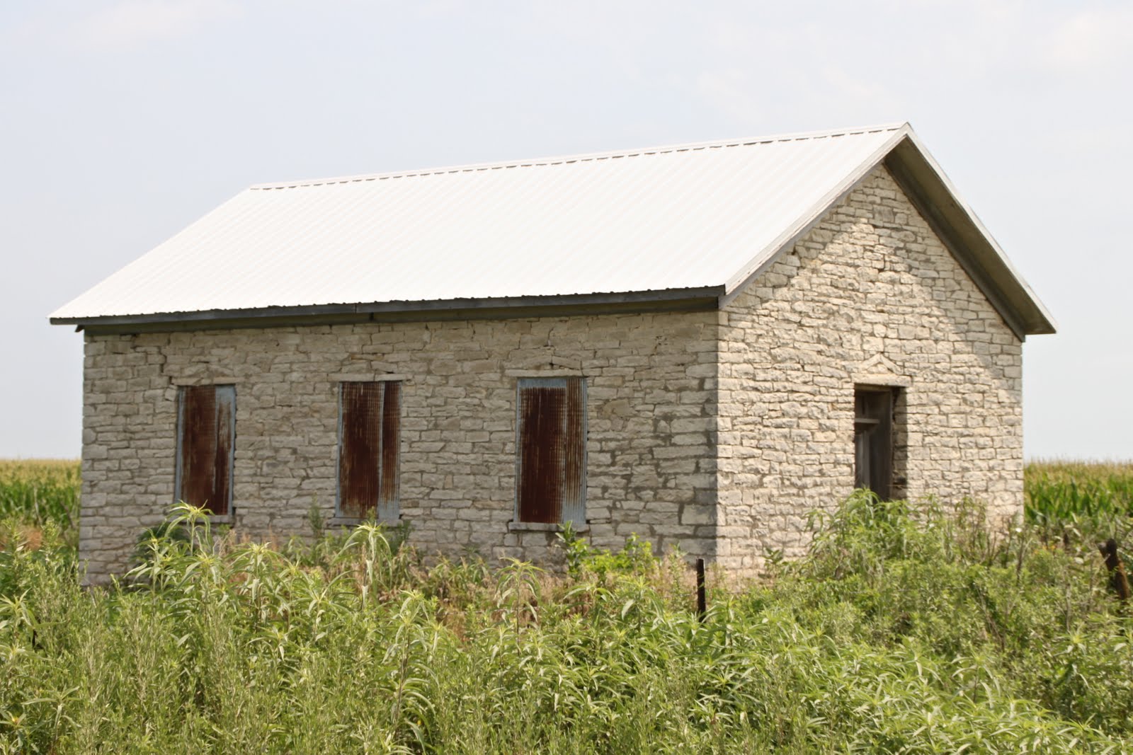 Iowa One Room Schools Franklin 3 Union School, Donnellson