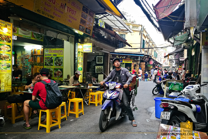 Hanoi Food Trip Ta Hien Street