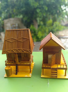 Một số mô hình Handmade bằng tăm tre có giá dưới 300k