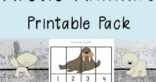 Kindergarten Worksheets and Games: FREE Arctic Animals Worksheets