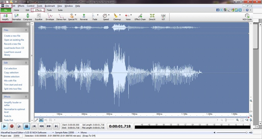 Wave editor русский. WAVEPAD Sound Editor 16.84. Sound Editor g h 2. Как записать звук в WAVEPAD.