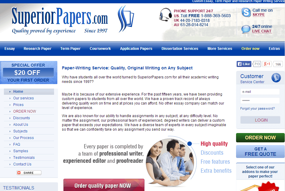 Superiorpapers.com Essay Writing Service Superiorpapers.com Essay Writing Service Picture
