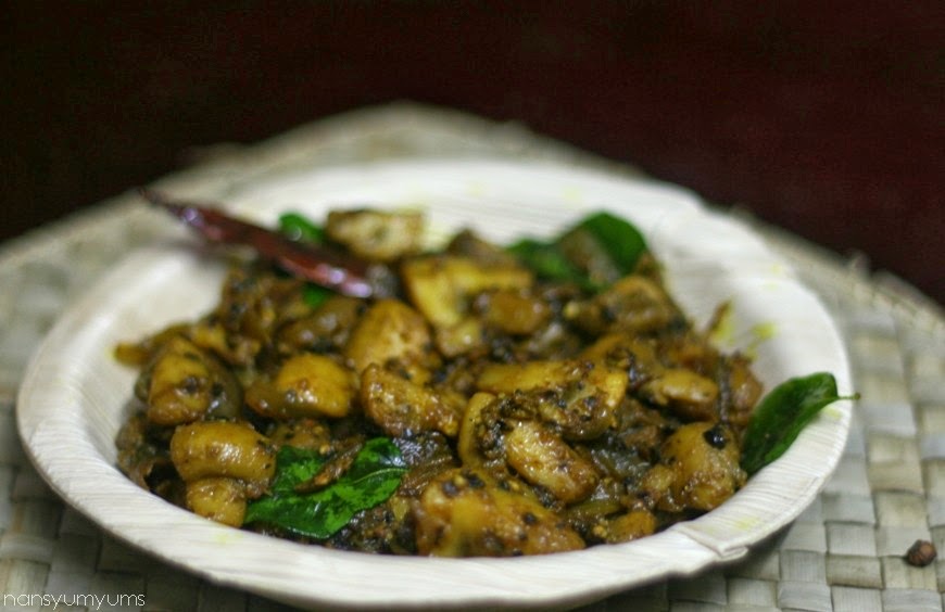 Nan's yum-yums!: Pepper Mushroom | Mushroom Pepper Fry
