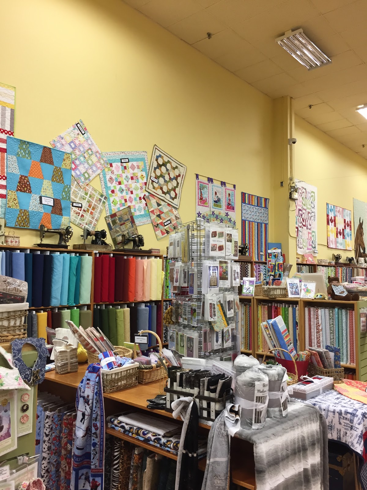 Sweet P Quilting and Creations Calgary Quilt Shops...and the LOOT!