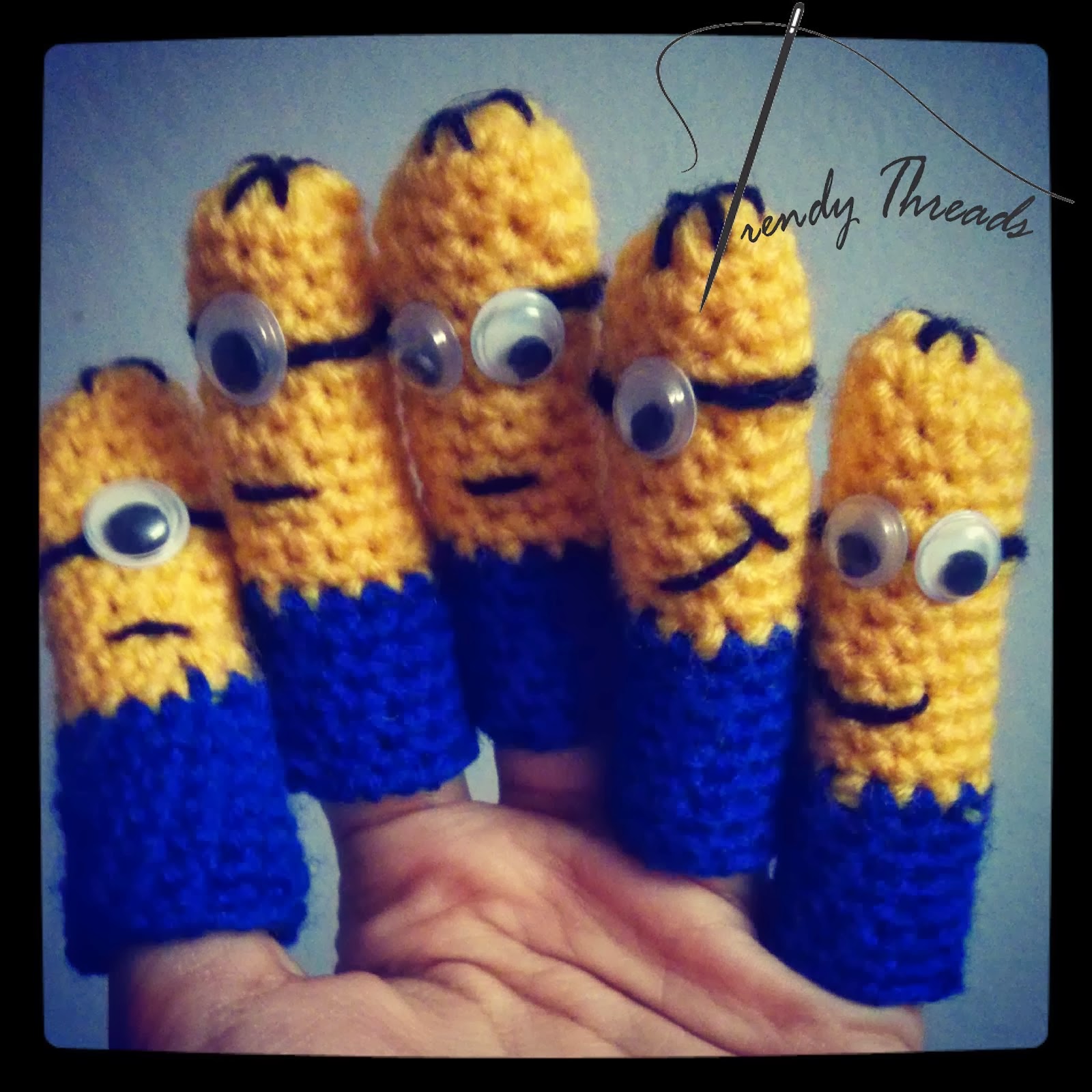 Minion Finger puppets