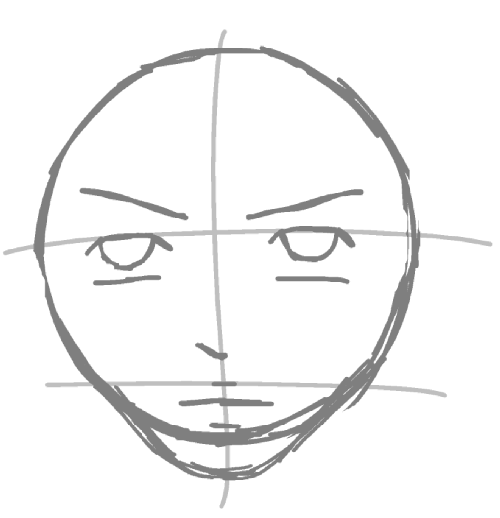Welcome to Harwan s Blog: HOW TO DRAW MANGA HEAD (MALE)