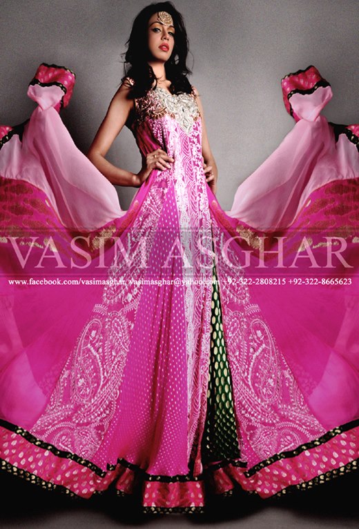 New and Stylish Wedding Wear Dresses 2013 For women By Vasim Asghar ...