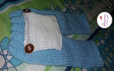 Calça de tricô recém nascido Calça de tricô recém nascido
