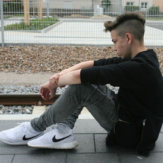 amazing boyz, white adidas socks nike sneakers