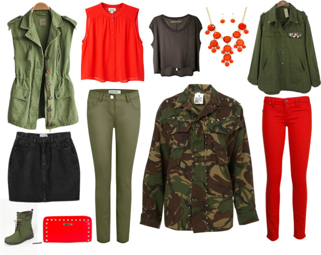 בלוג אופנה Vered'Style טרנד הסגנון הצבאי