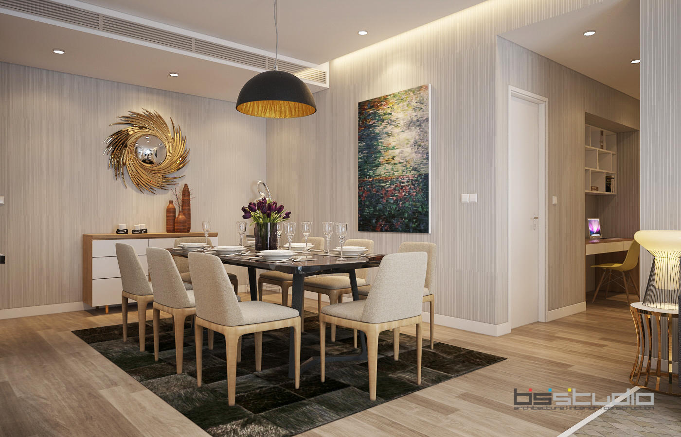 Nội thất căn hộ chung cư One18 Nội thất căn hộ chung cư One18