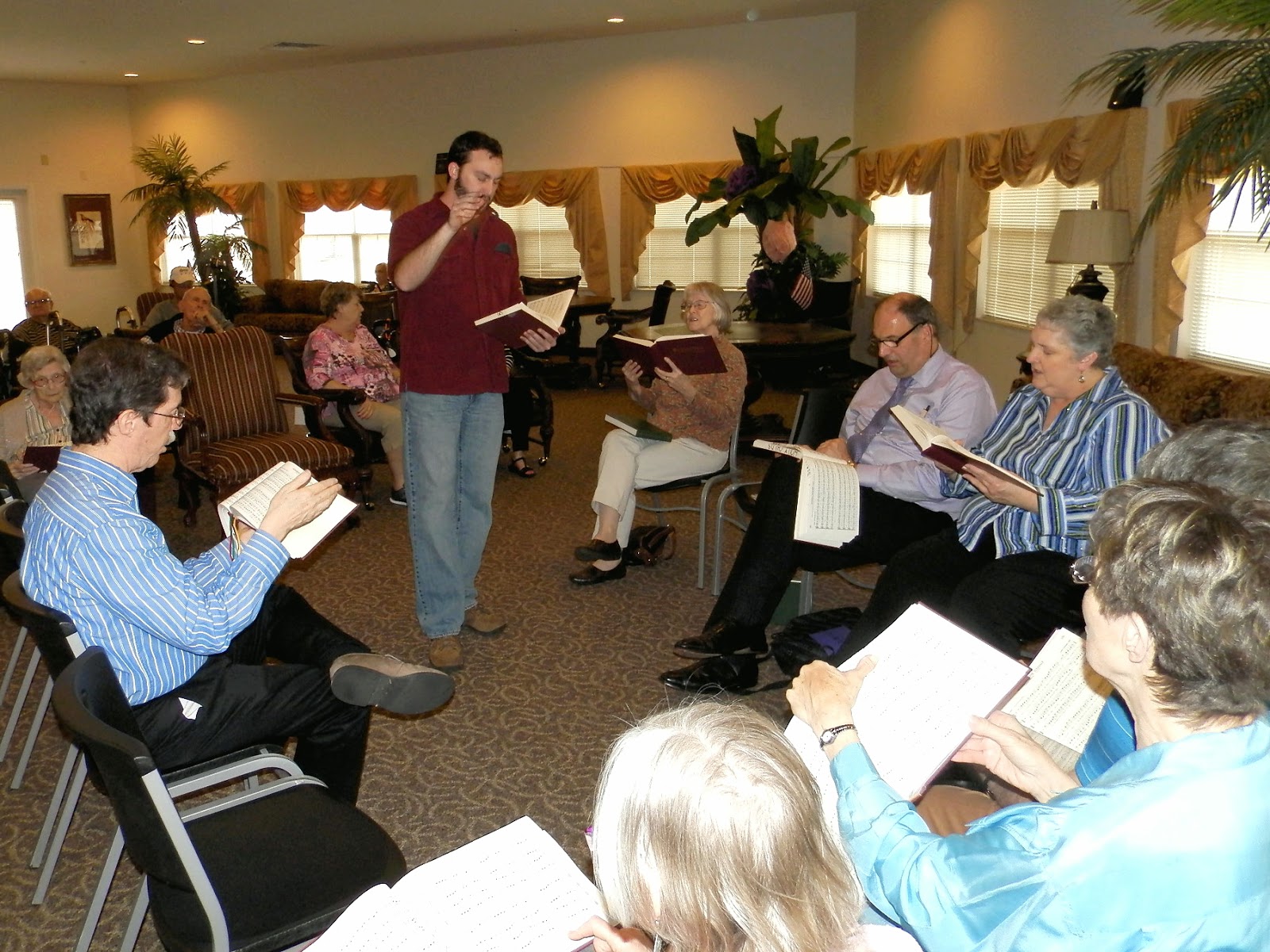 Shiloh Sacred Harp Singers of NW Arkansas June News and Singing