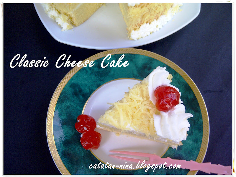 Resep Classic Cheese Cake Ricke Resep Classic Cheese Cake Ricke