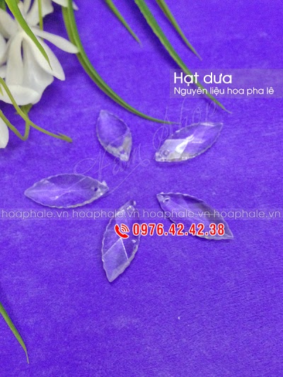 Nguyên liệu hoa pha lê tại Dịch Vọng Nguyen lieu hoa pha le tai Dich Vong