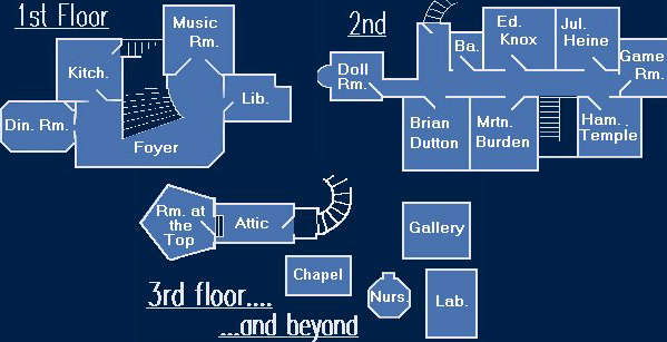 The 11th Hour floor map