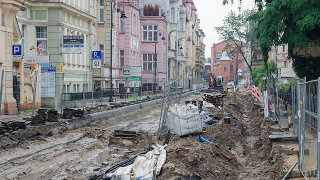 Przebudowa ulicy Cieszkowskiego w Bydgoszczy