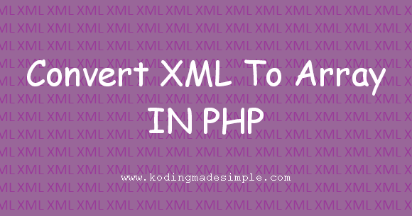 convert xml to associative array in php
